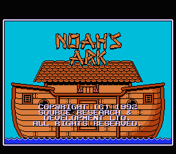 Noah's Ark — Title screen