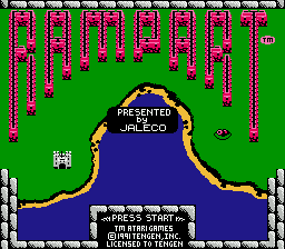 Rampart — Title screen