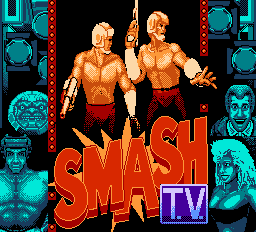Smash T.V. — Title screen