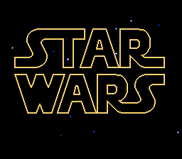 Star Wars — Title screen