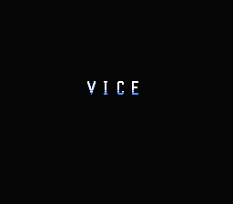Vice : Project Doom — Title screen
