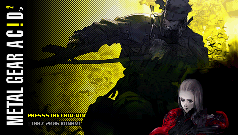 Metal Gear Ac!d 2 — Title screen