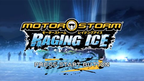 MotorStorm : Arctic Edge — Title screen