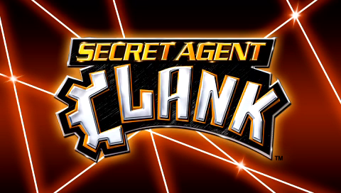 Secret Agent Clank — Title screen