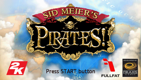 Sid Meier's Pirates! — Title screen