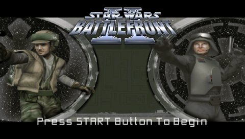 Star Wars : Battlefront II — Title screen