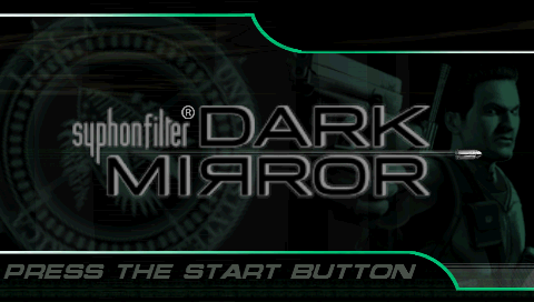 Syphon Filter : Dark Mirror — Title screen