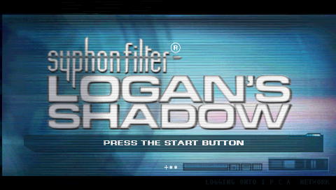 Syphon Filter : Logan's Shadow — Title screen
