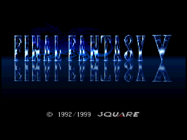 Final Fantasy Anthology : Final Fantasy V — Title screen