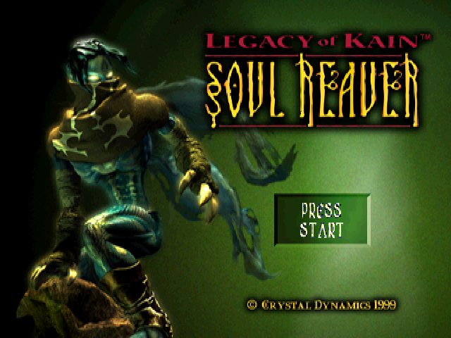 Legacy of Kain : Soul Reaver — Title screen