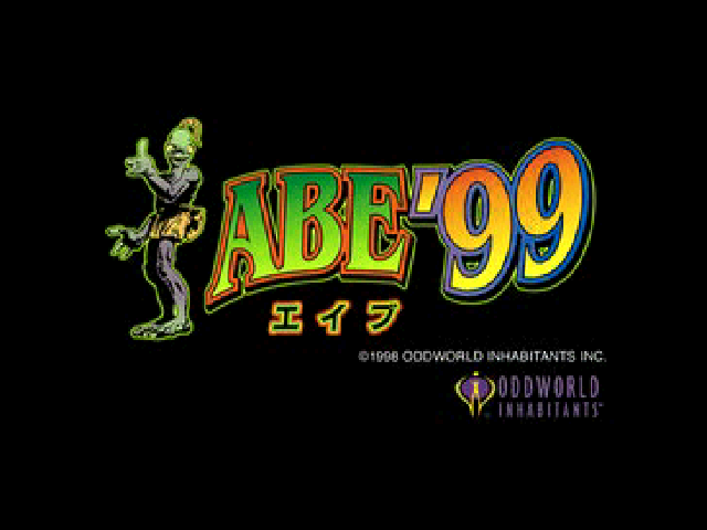 Oddworld : Abe's Exoddus — Title screen