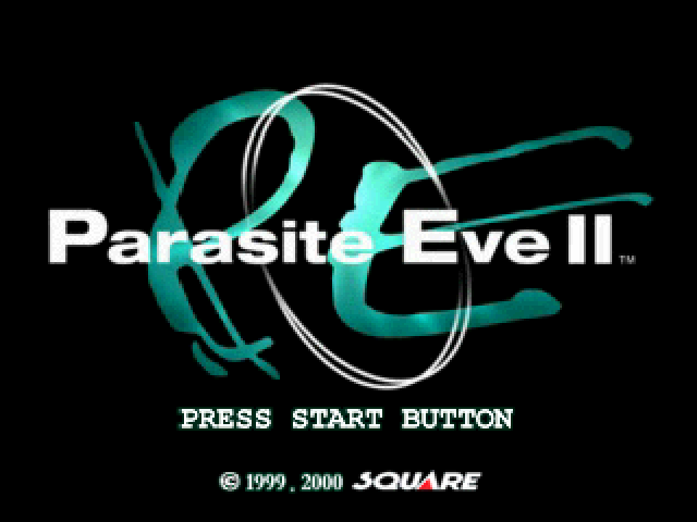 Parasite Eve II — Title screen