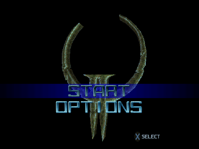 Quake II — Title screen