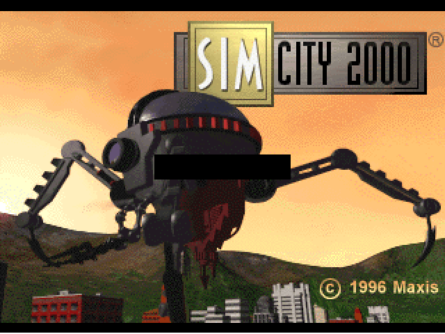 SimCity 2000 — Title screen