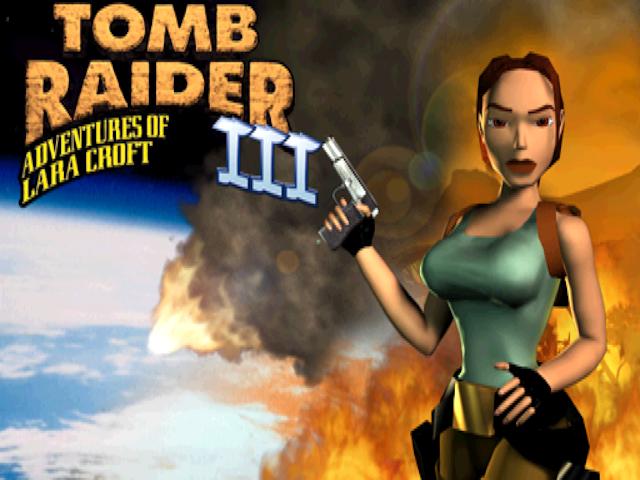 Tomb Raider III : Adventures of Lara Croft — Title screen