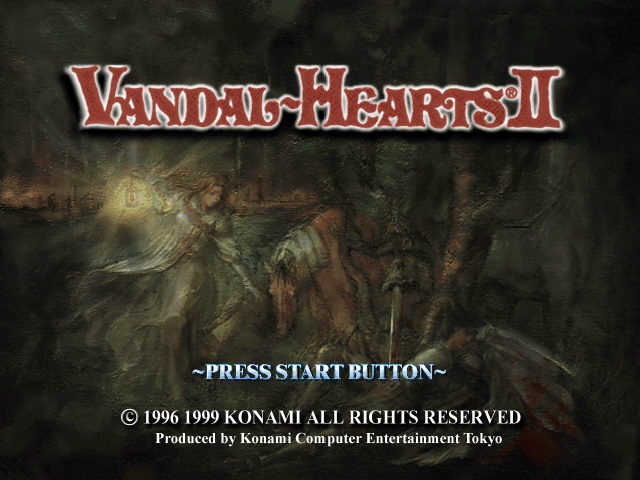 Vandal Hearts II — Title screen