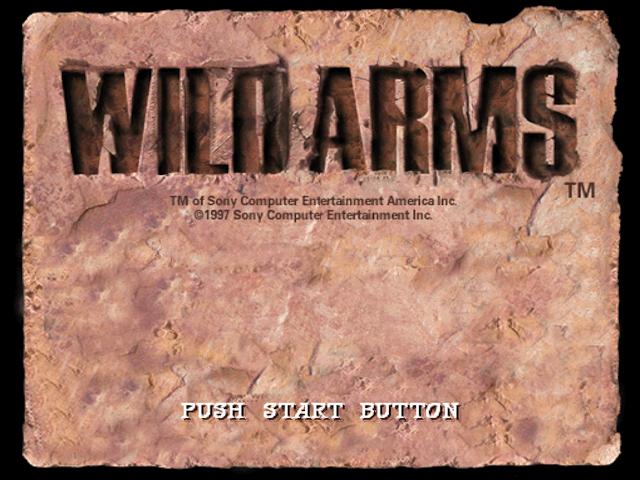Wild Arms — Title screen