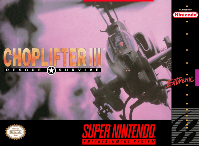 Choplifter III box art