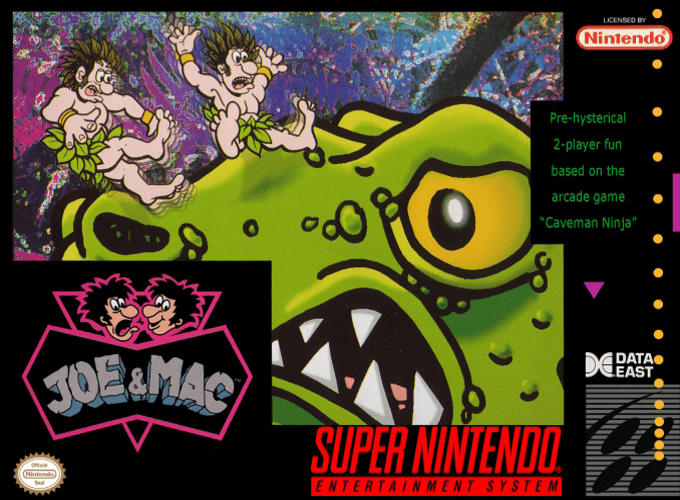 Joe & Mac box art