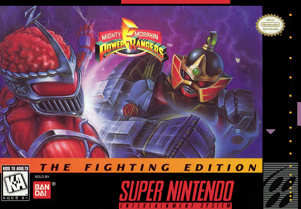 Mighty Morphin Power Rangers : The Fighting Edition