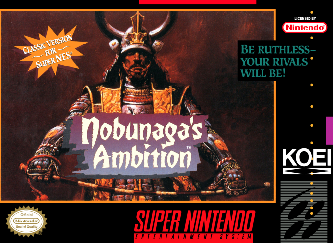 Nobunaga's Ambition box art