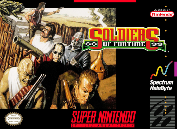 Soldiers of Fortune box art