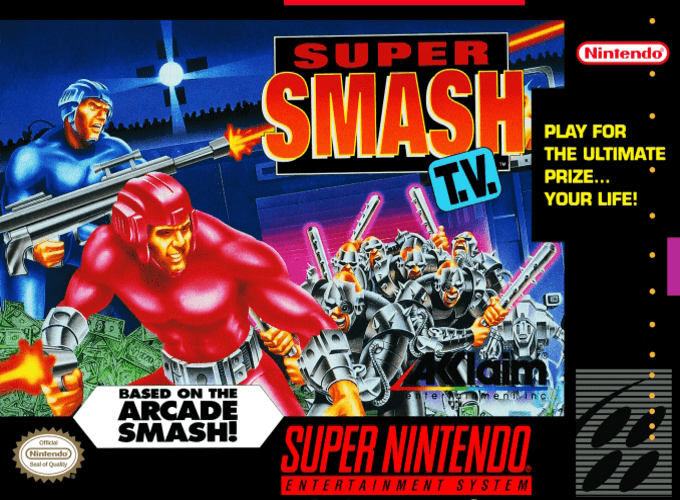 Super Smash T.V. box art