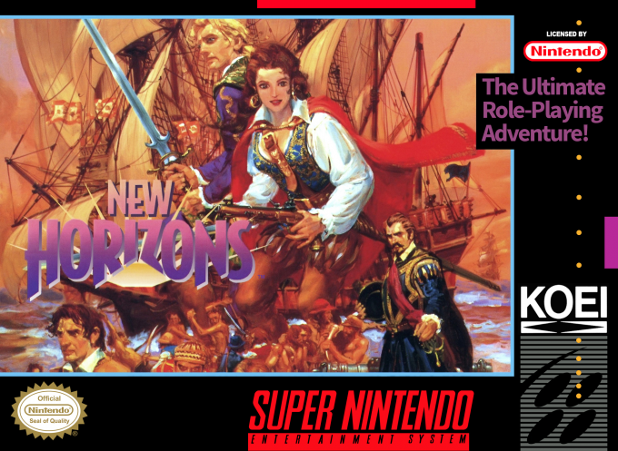 Uncharted Waters 2 : New Horizons box art