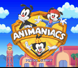 Animaniacs — Title screen