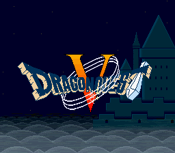Dragon Quest V : Tenkuu no Hanayome — Title screen