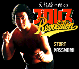 Hammer Lock Wrestling — Title screen