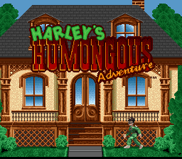 Harley's Humongous Adventure — Title screen