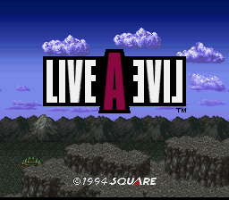 Live A Live — Title screen