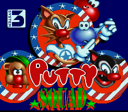 Putty Squad — Title screen