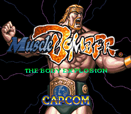 Saturday Night Slam Masters — Title screen