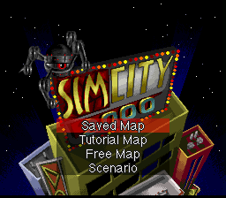 SimCity 2000 : The Ultimate City Simulator — Title screen
