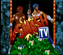 Super Smash T.V. — Title screen