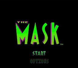 The Mask — Title screen
