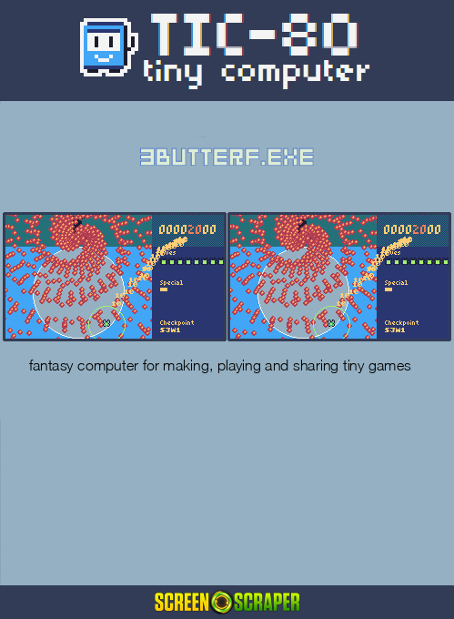 3butterf.exe — Box back
