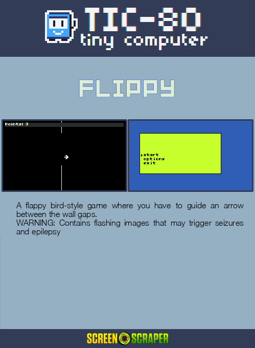 Flippy — Box back