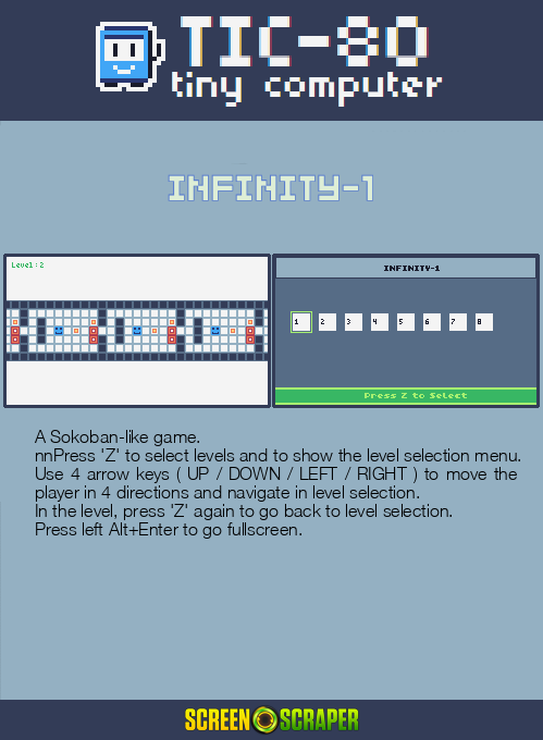 Infinity-1 — Box back