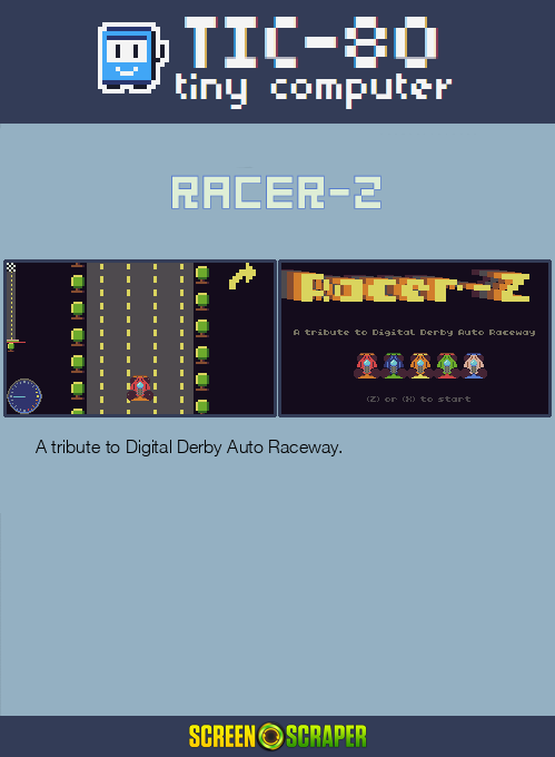 Racer-Z — Box back
