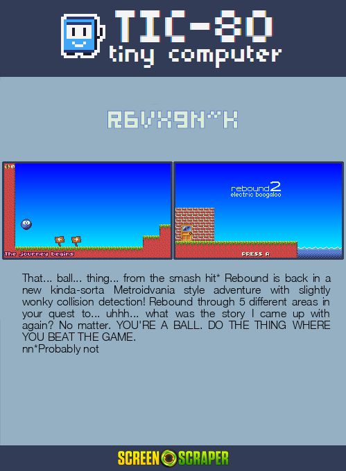 Rebound 2 - Electric Boogaloo — Box back