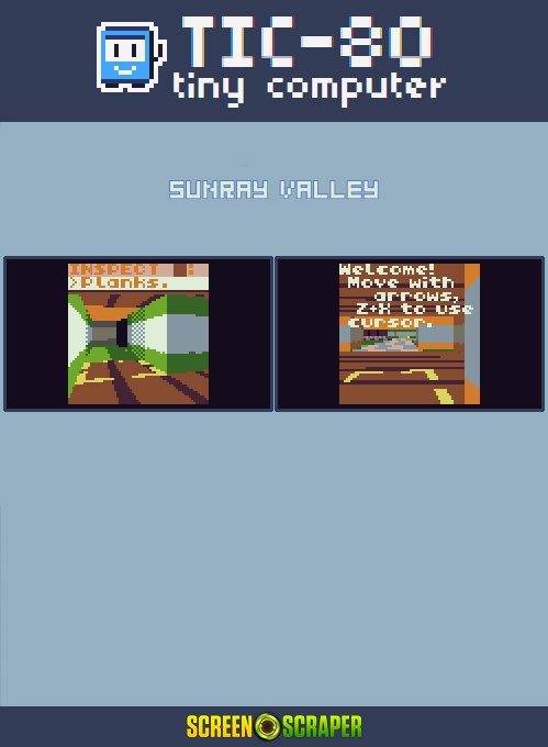 Sunray Valley — Box back