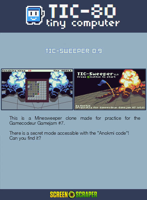 TIC-Sweeper 0.9 — Box back