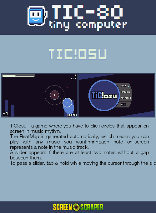 TIC!osu — Box back