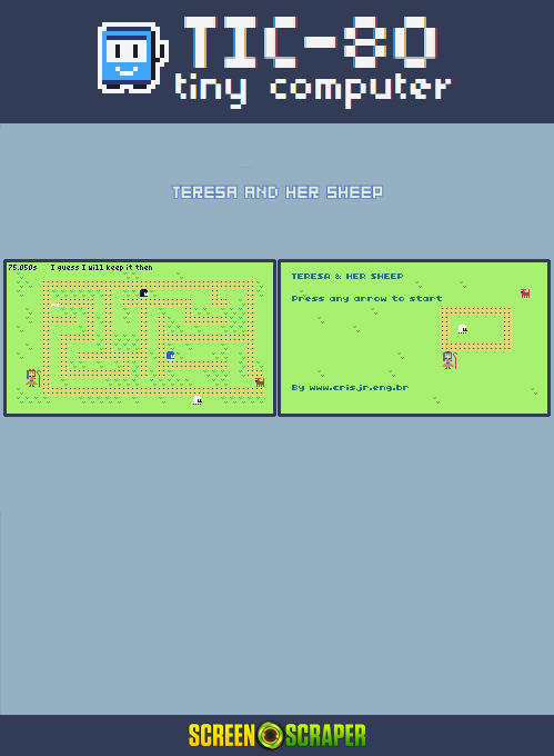 Teresa And Her Sheep — Box back