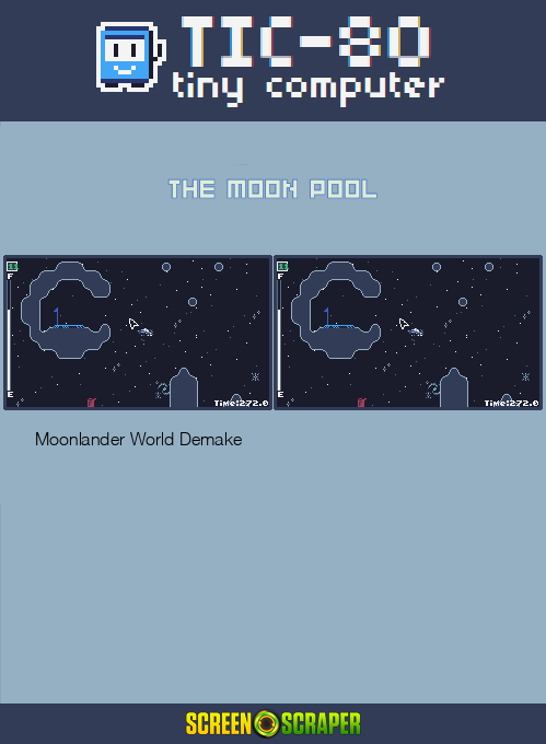 The Moon Pool — Box back