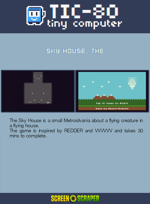 The Sky House — Box back