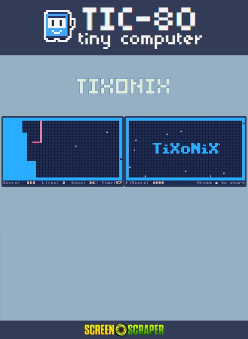 TiXoNiX — Box back